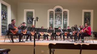 Moravian University Guitar Ensemble Fall 2024 [upl. by Garris]