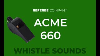 Acme Thunderer 660  The Referee Company [upl. by Bradwell]