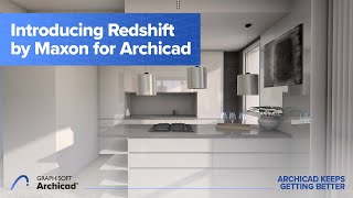 Create Stunning Renders in Archicad Blazingly Fast with Redshift by Maxon [upl. by Ardnu]