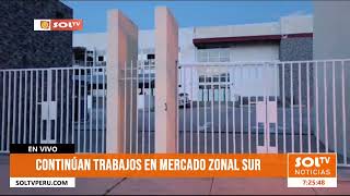 Cajamarca continúan trabajos en mercado zonal sur [upl. by Lula]