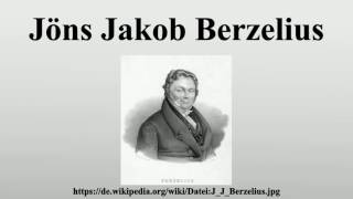 Jöns Jakob Berzelius [upl. by Llerraf628]