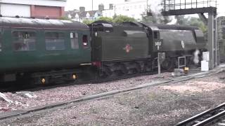 34067 Tangmere at Bournemouth [upl. by Lucic]