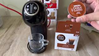 Cafetera DOLCE GUSTO GENIO S PLUS automática  como usarla [upl. by Olegnaid]