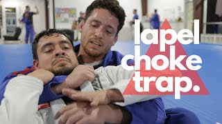 Lapel Choke Trap [upl. by Sathrum]