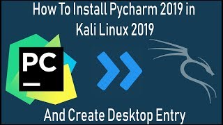 How To Install PyCharm In Kali Linux And Create Desktop Entry Of It  FL Developers [upl. by Winton484]