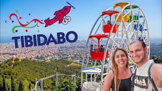 🎢 TIBIDABO Barcelona 2024 el PARQUE de ATRACCIONES más ANTIGUO de España 4K  Todas las Atracciones [upl. by Olenka]