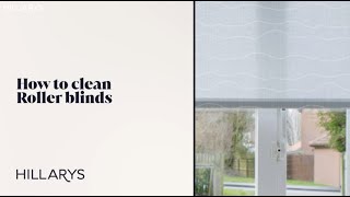 How to clean Roller blinds [upl. by Medovich]