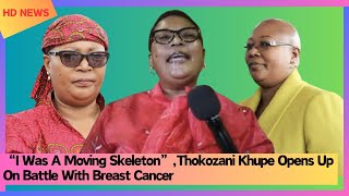 “I Was A Moving Skeleton” Thokozani Khupe Opens Up On Battle With Breast Cancer [upl. by Johnette]