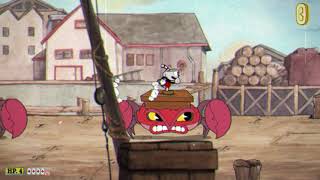 Cuphead Perilous Piers Walkthrough [upl. by Annerahs]