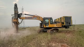 DTH CROWLER  SOLAR PILING MACHINE [upl. by Eive]