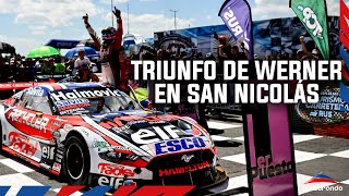 Mariano Werner sumó una nueva victoria en la temporada 2024 de TC [upl. by Anaek]