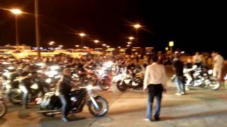 Hells Angles at the port of Igoumenitsa  Greece [upl. by Rotceh]