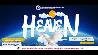 RCCG AUGUST 2024 HOLY GHOST SERVICE [upl. by Annij]