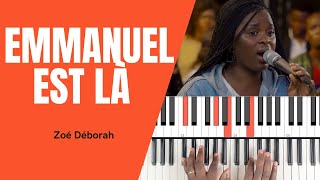 Emmanuel est là  Tutoriel Débutant PIANO QUICK [upl. by Charmain]