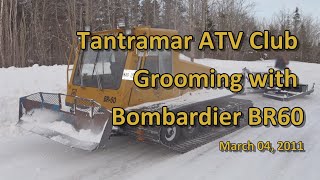 Tantramar ATV Club Grooming with Bombardier BR60 030411 [upl. by Nela]