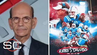 quotOle Miss are a legitimate threat in the SECquot  Paul Finebaum reacts Rebels dominate Georgia 2810 [upl. by Anined]