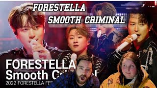 Forestella  Smooth Criminal Reaction First Time Listening 🔥 forestella musicreactions reaction [upl. by Alih]