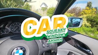 SQUEAKY loud Car Windows FIXED [upl. by Ninos]