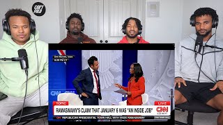 Vivek Ramaswamy Takes Down Woke CNN Host in Townhall [upl. by Aimahs]