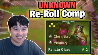 A New ReRoll Comp Has Emerged From The New Patch I Set 13 TFT [upl. by Adikam560]