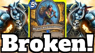 Wealth Redistributor OTK Socialist Paladin Combo  Hearthstone [upl. by Avrenim]