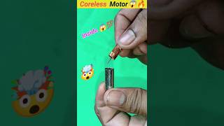 Coreless Motor inside 😱💯 mini coreless Motor🤯🤯 drone motor dcmotorscinceshortscraft [upl. by Chase]