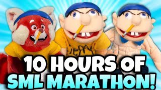 🌟10 HOURS OF SML MARATHON🌟FUNNIEST JEFFY VIDEOS [upl. by Capp]