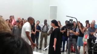 Me At JayZs Picasso Baby Video Shoot Pt 1 Marina Abramovic [upl. by Dimond]