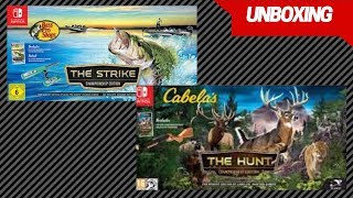 Bass Pro Shop The Strike amp Cabelas The Hunt  Nintendo Switch Unboxing [upl. by Eisteb984]