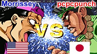 JoJos Bizarre Adventure  Morrissey vs pcpcpunch [upl. by Calvina]