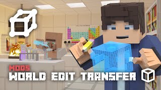 How to Transfer Builds in Minecraft with World Edit [upl. by Abita]