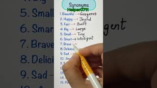 Words Synonyms ADVANCED ENGLISH ✅📚😎 english shorts trending [upl. by Restivo534]