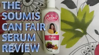 The Soumis Can Products Can Fair Serum Honest Review [upl. by Utter]