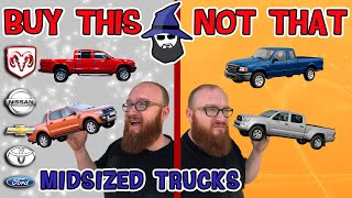 The CAR WIZARD shares the top MIDSIZED TRUCKS TO Buy amp NOT to Buy [upl. by Yevre]