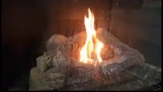 How to Start a Gas Fireplace without Electricity [upl. by Morette596]