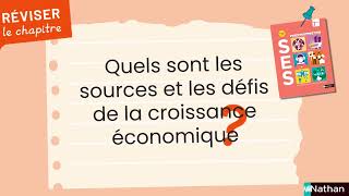 Révisez le chapitre 1 de SES Terminale sur la croissance économique [upl. by Ettenyl]