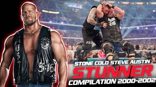 Stone cold Steve austin Stunner Compilation 2000 to 2002 [upl. by Noel545]