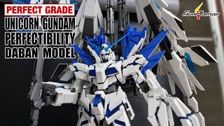 PG 160 UNICORN GUNDAM PERFECTIBILITY DABAN MODEL [upl. by Ailecnarf]