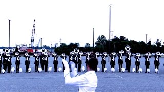 Bluecoats 2014  Hornline Warmup Quality Audio [upl. by Aiela]