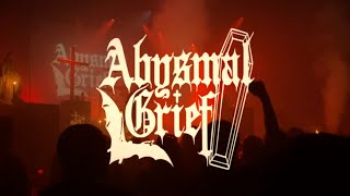 Abysmal Grief  Compulsive Necrophilia UK Tour [upl. by Ynot]