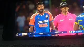 India Sri Lanka match hardik ne wicket le liya [upl. by Thaxter300]