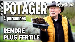 Potager pour 4 Personnes – 31 amender en hiver [upl. by Alian]