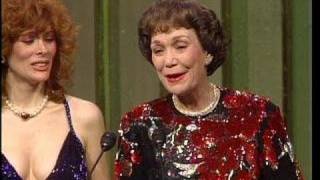 Jane Wyman Wins Best Actress TV Series Drama  Golden Globes 1984 [upl. by Kingdon437]