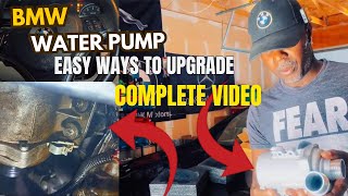 E90 BMW How to Upgrade Your Water Pump amp Thermostat  Drew Fagon Motors [upl. by Siulegroj]