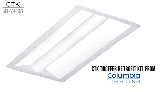 tradeSELECT CTK Troffer Retrofit Kit by Columbia Lighting [upl. by Sib]