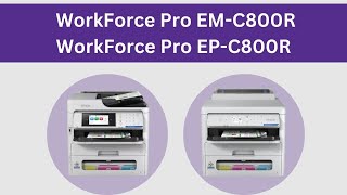 Introducing the Epson WorkForce Pro EMC800REPC800R [upl. by Felty]