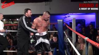 A NIGHT OF BOXING  Jason Hargreaves Vs James Cropper RBF Heavyweight Title [upl. by Leddy]