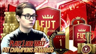 PLATZ 1 DER WELT 400 TOP 100 REWARDS 😱😍🔥 FIFA 18 Fut Champions 😱 Pack Opening [upl. by Antipas126]