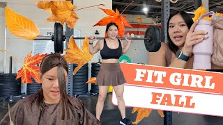 Fall Fitness Vlog Getting back on track  Productivity [upl. by Atsejam442]