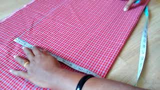 Kitchen Apron Cutting And Stitching [upl. by Ailgna]